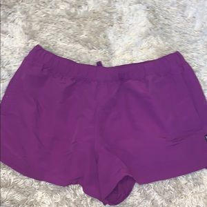 Purple/magenta barely baggie Patagonia Shorts